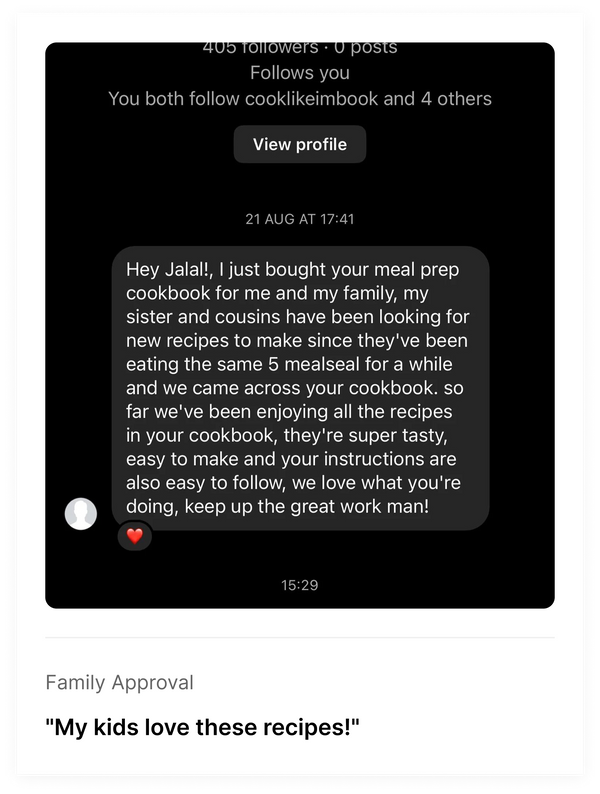 Customer message 4